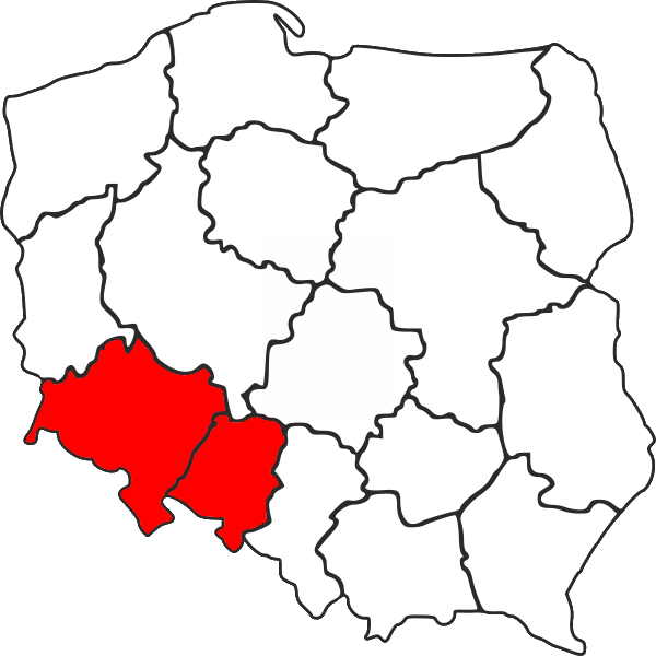 mapa województwa